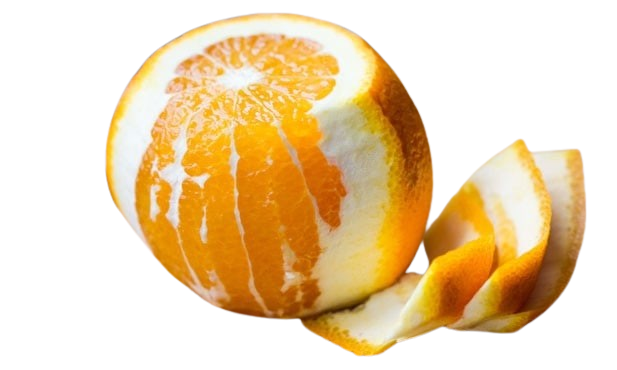 Cascas de citrinos
